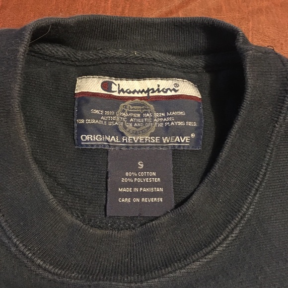 Reverse Weave Butler Crewneck Sweater S - Picture 3 of 7